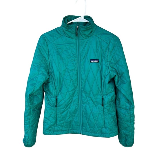 Patagonia Nano Puff Jacket - Blue/Green - Size XS - Picture 4 of 12